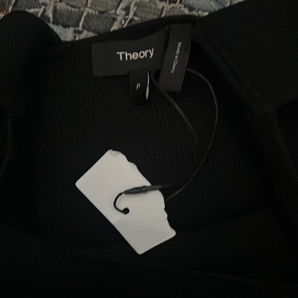 Theory square neck rib jumpsuit - Picture 4 of 4